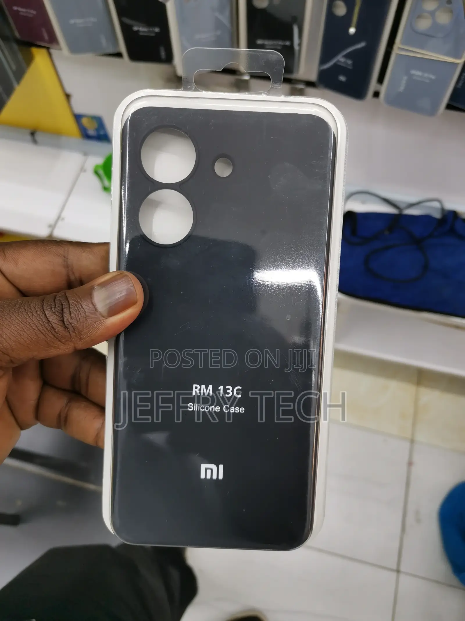 Silicon Back Cover/ Phone Case Redmi 13c -Black-