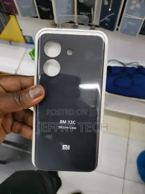 Silicon Back Cover/ Phone Case Redmi 13c -Black-
