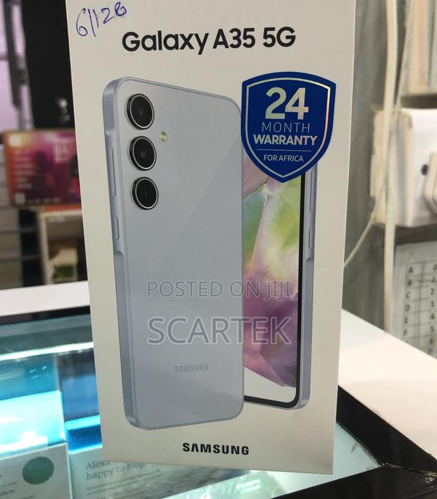 New Samsung Galaxy A35 128 GB Blue - thumbnail 3