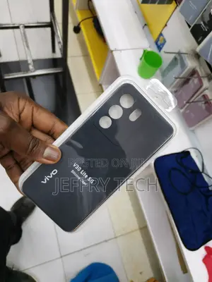 Soft Silicon Cover for Vivo V30 Lite 5G -Black-
