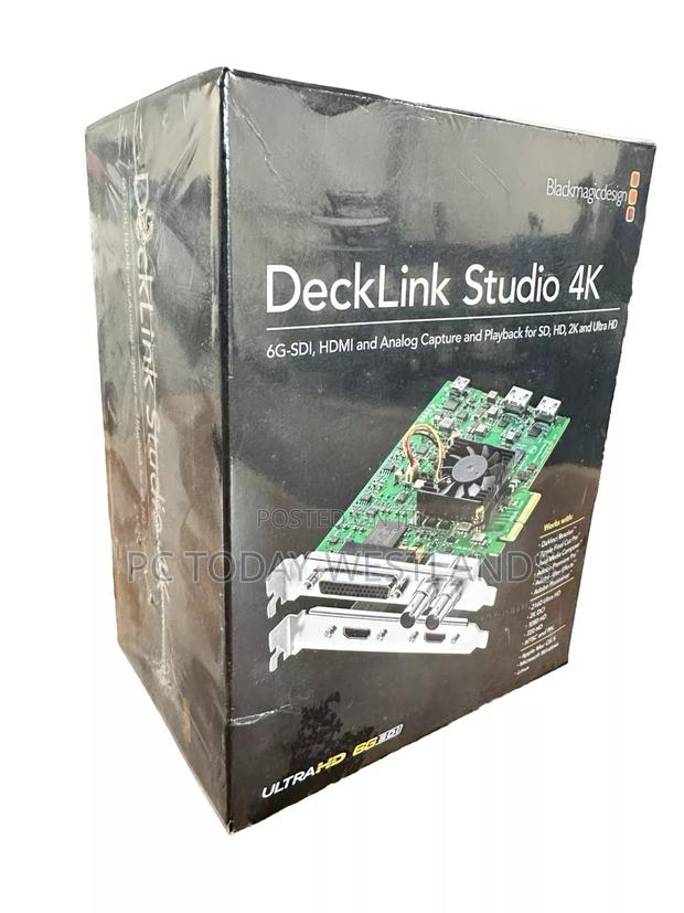 Blackmagic Design Decklink Studio Capture Playback Card