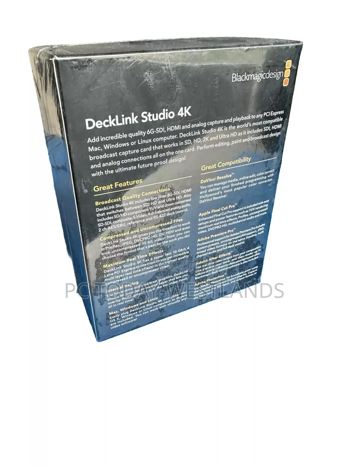 Blackmagic Design Decklink Studio Capture Playback Card