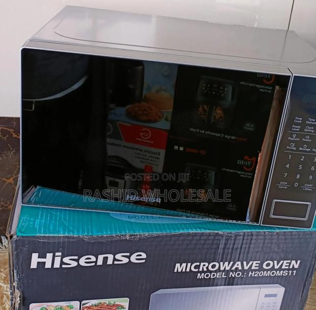Microwave Hisense Silver.