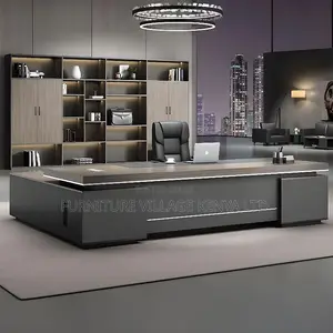 1800mm L-Shaped Executive Office Desk With Storage