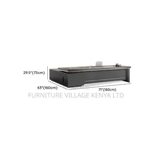1800mm L-Shaped Executive Office Desk With Storage