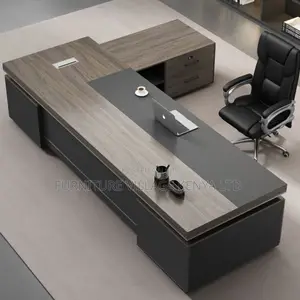 1800mm L-Shaped Executive Office Desk With Storage