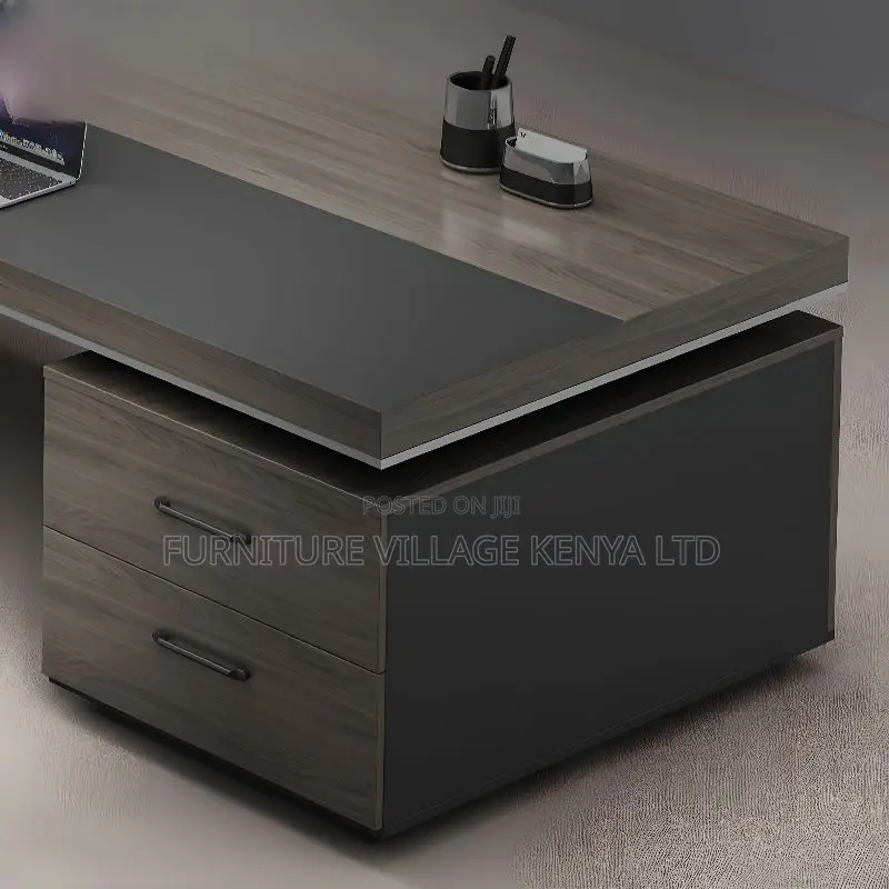 1800mm L-Shaped Executive Office Desk With Storage