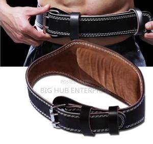 Weight Lifting Belt Back Lumbar Support Strength Training - thumbnail 2