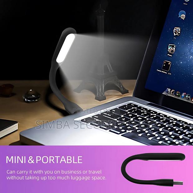 Mini Portable USB Light Lamp Night Laptop PC Flashlight - thumbnail 5