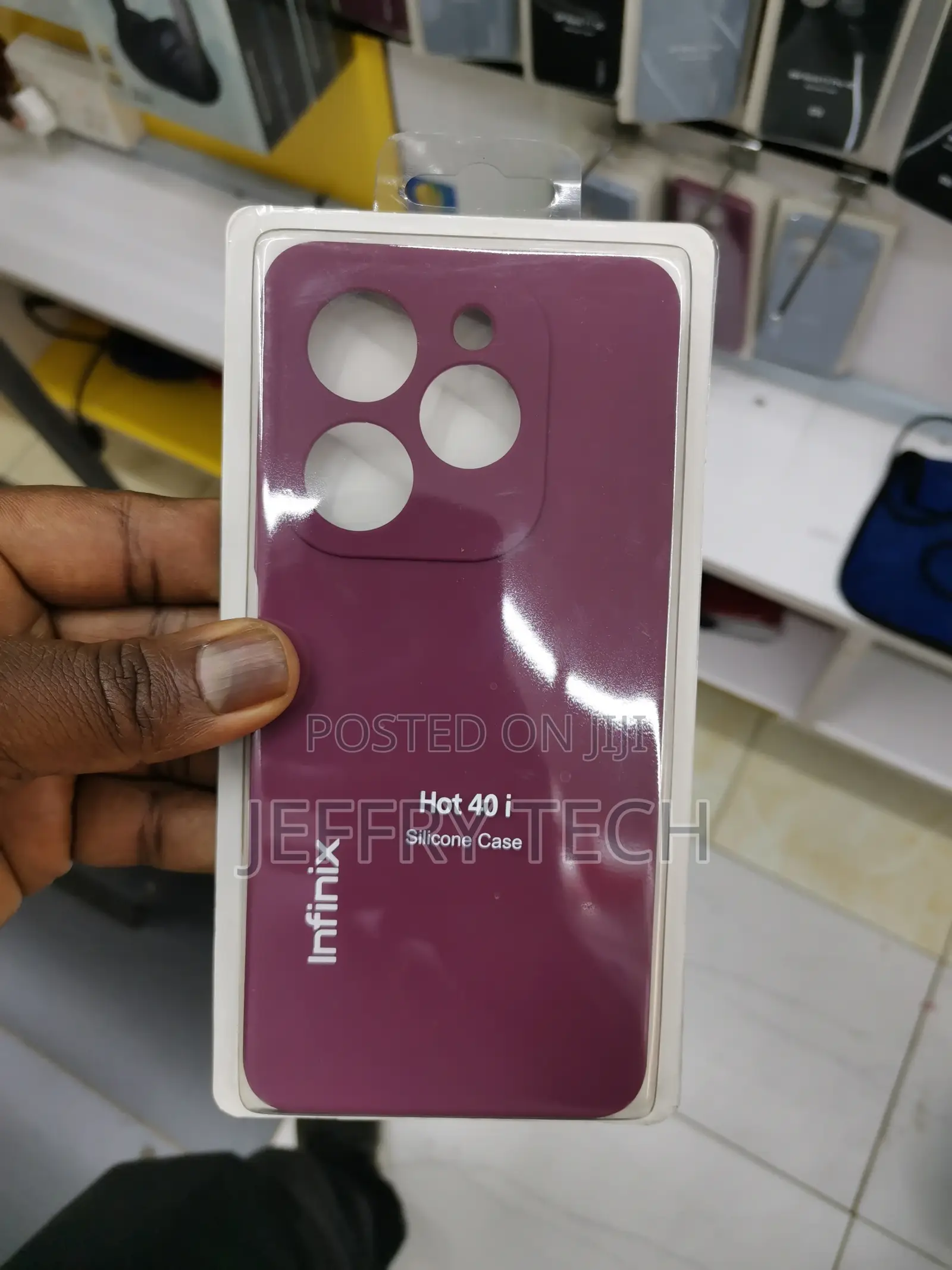 Silicone Protective Phone Case for Infinix Hot 40