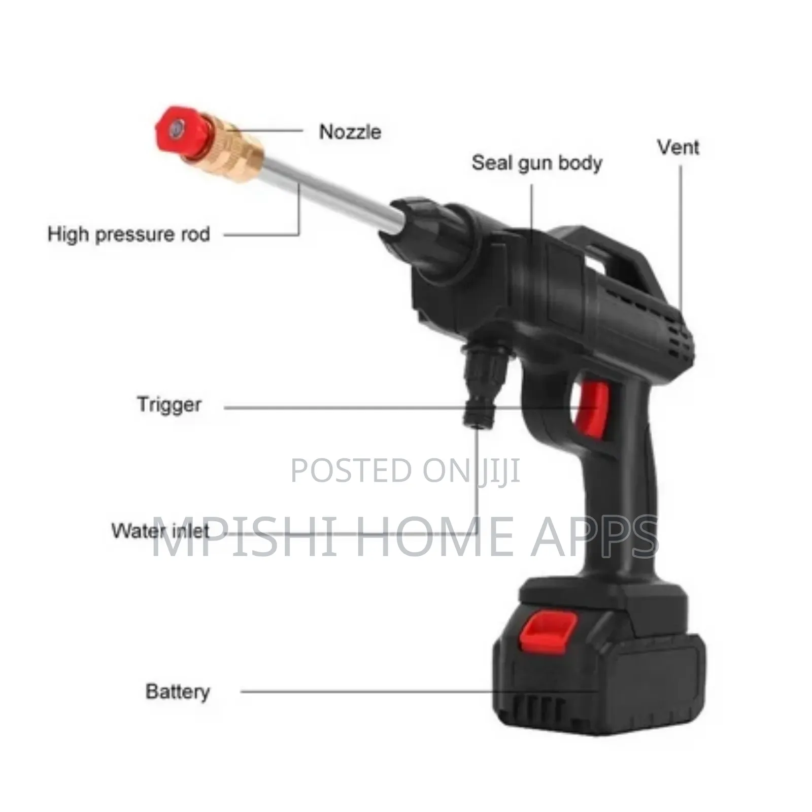 Cordless Electric Car Pressure Washer