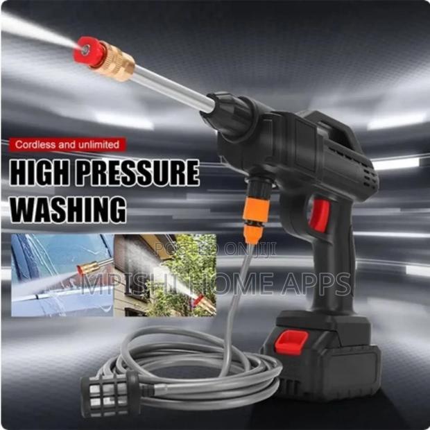 Cordless Electric Car Pressure Washer - thumbnail 4