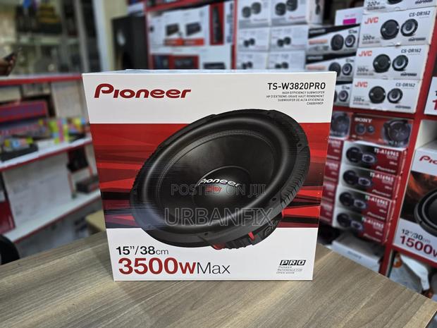 Pioneer TS-W3820PRO 3500watts Double Coil Bass Subwoofer