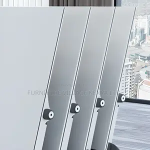Collapsible Writing Table With Wheel, Keyboard Shelf