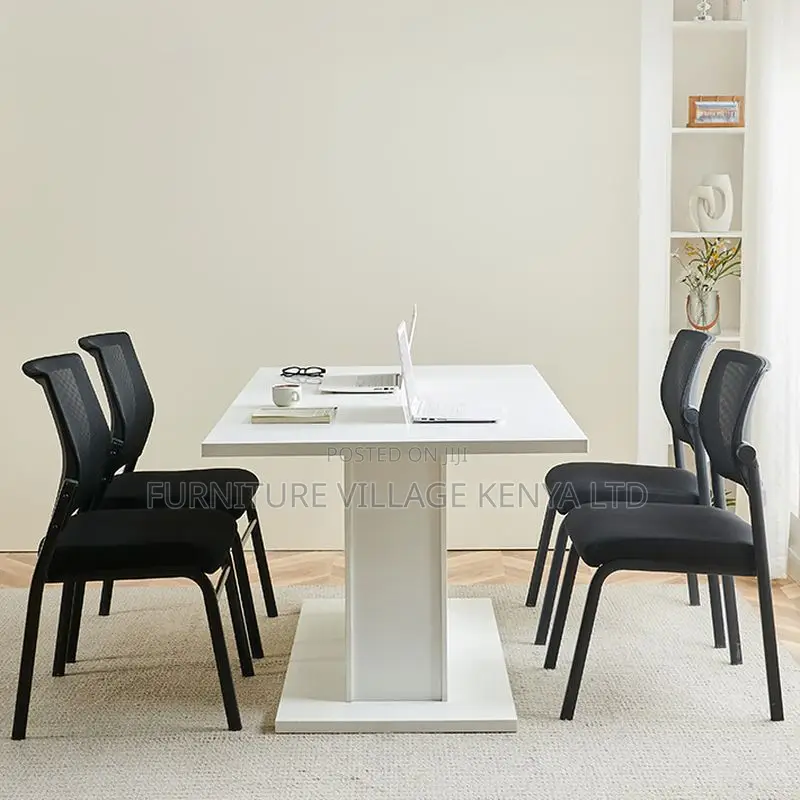 Ergonomic Office Chairs Upholstered in Midnight Black