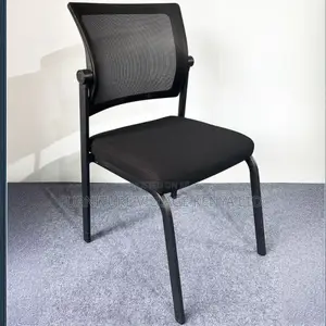 Visitor Seat -Armless Fabric Office Guest Chair