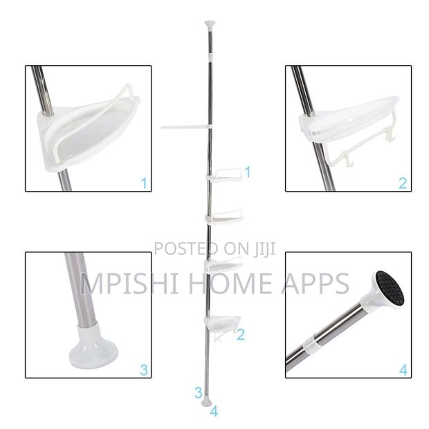 4 Layer Bathroom Corner Shelf - thumbnail 5