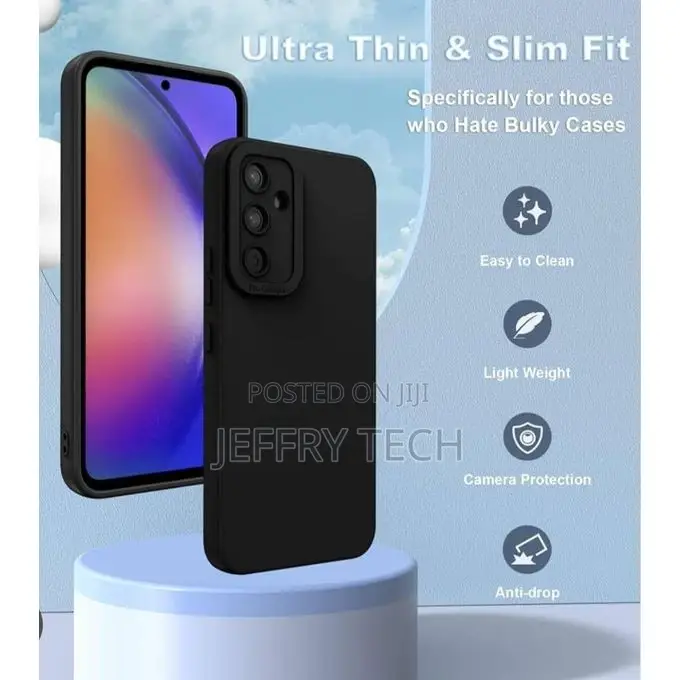 Samsung Galaxy A05s Black Soft Silicone Phone Case