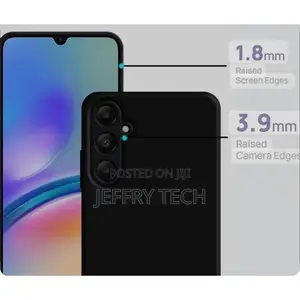 Samsung Galaxy A05s Black Soft Silicone Phone Case
