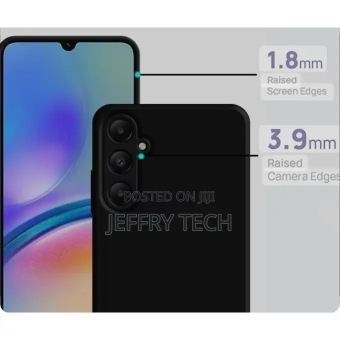 Samsung Galaxy A05s Black Soft Silicone Phone Case