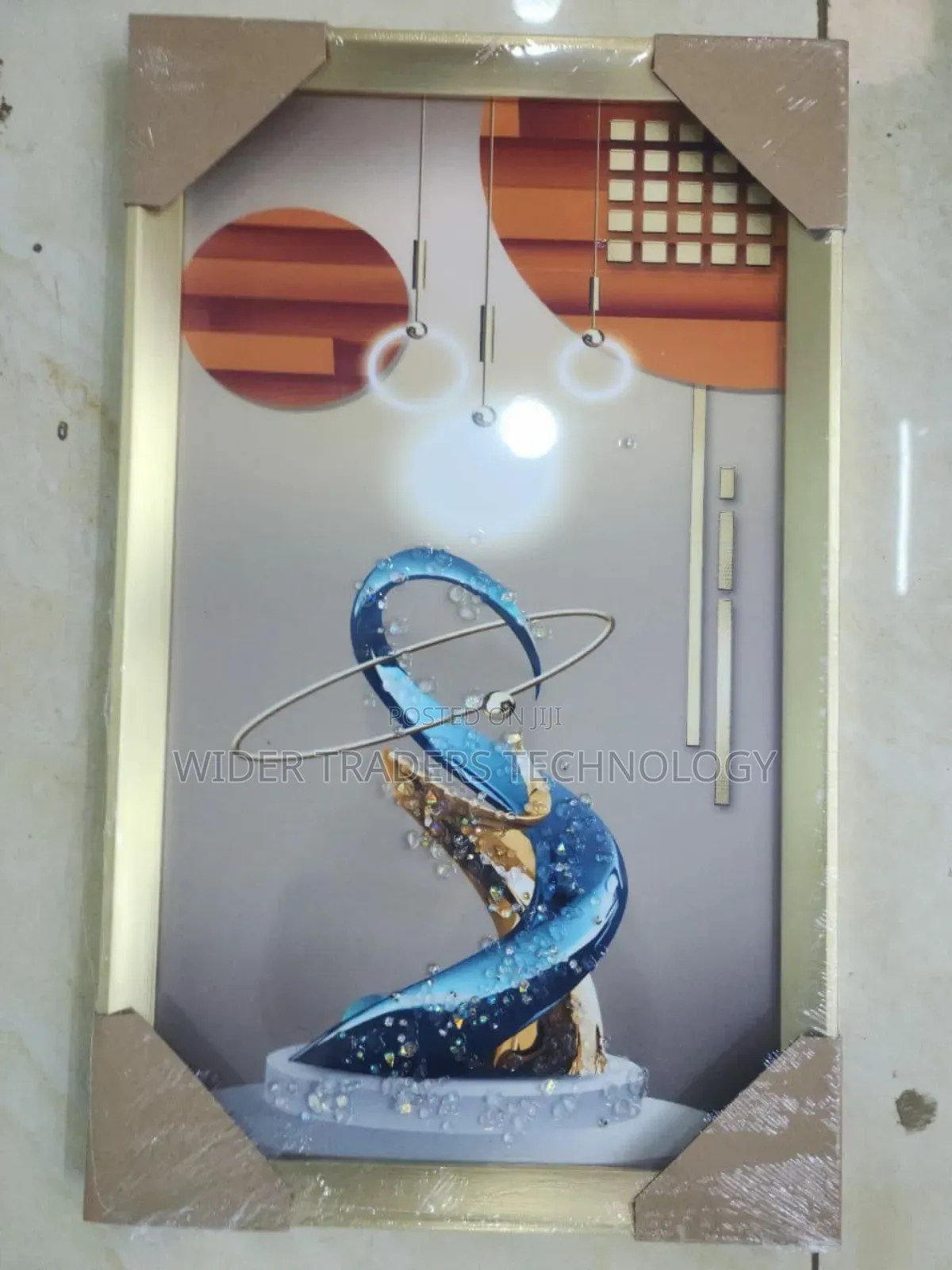 Crystal Porcelain Decorative Painting Size 30x50cm