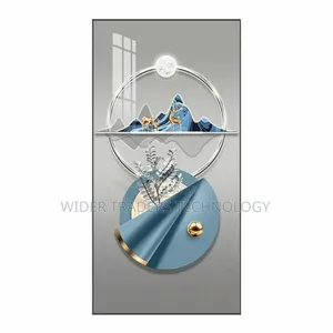 Crystal Porcelain Decorative Painting Size 30x50cm
