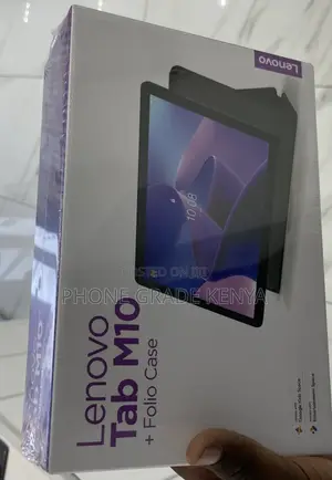 New Lenovo Tab M10 64 GB Black