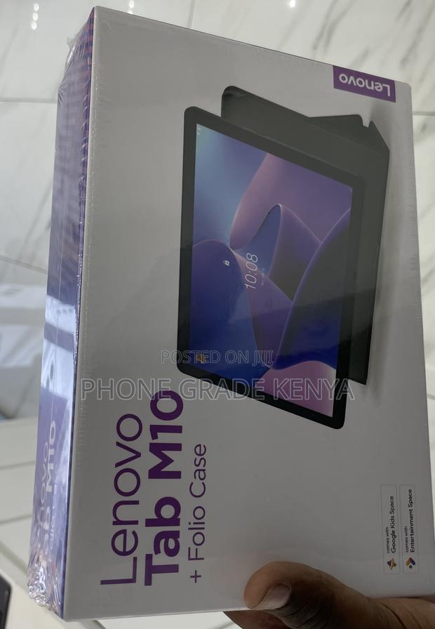 New Lenovo Tab M10 64 GB Black - thumbnail 3