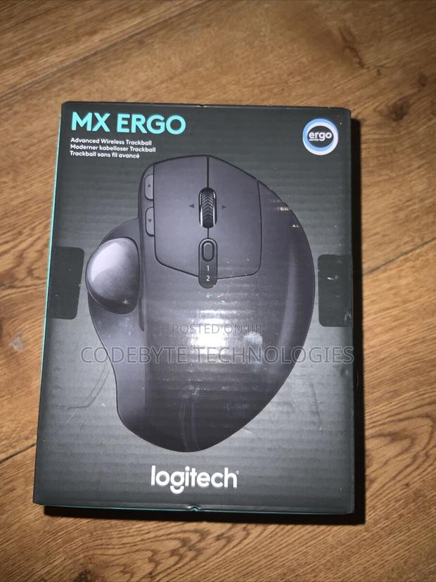 Logitech Mx Ergo Ergonomic ^^Logitech Mx Ergo Graphite - main view