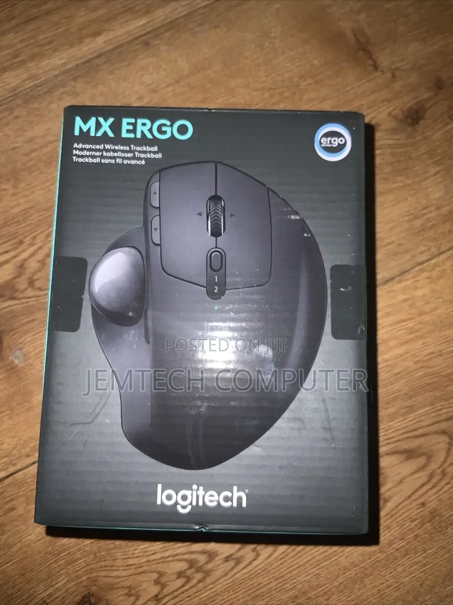 Logitech Mx Ergo Ergonomic ^^Logitech Mx Ergo Graphite