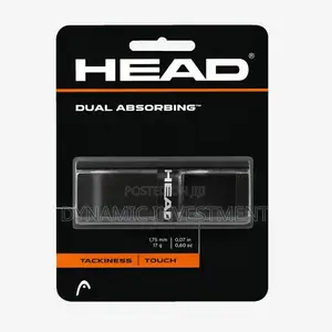 HEAD Dual Absorbing Grip (Replacement Grip – Black)