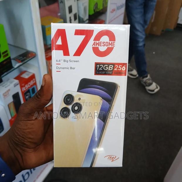 New Itel A70 256 GB Black - thumbnail 2
