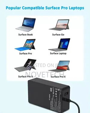 UK Surface Charger 65W 15V 4A for Microsoft Surface