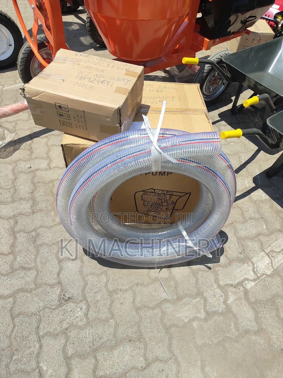 Heavy Duty Clear Suction Hose 3inch .