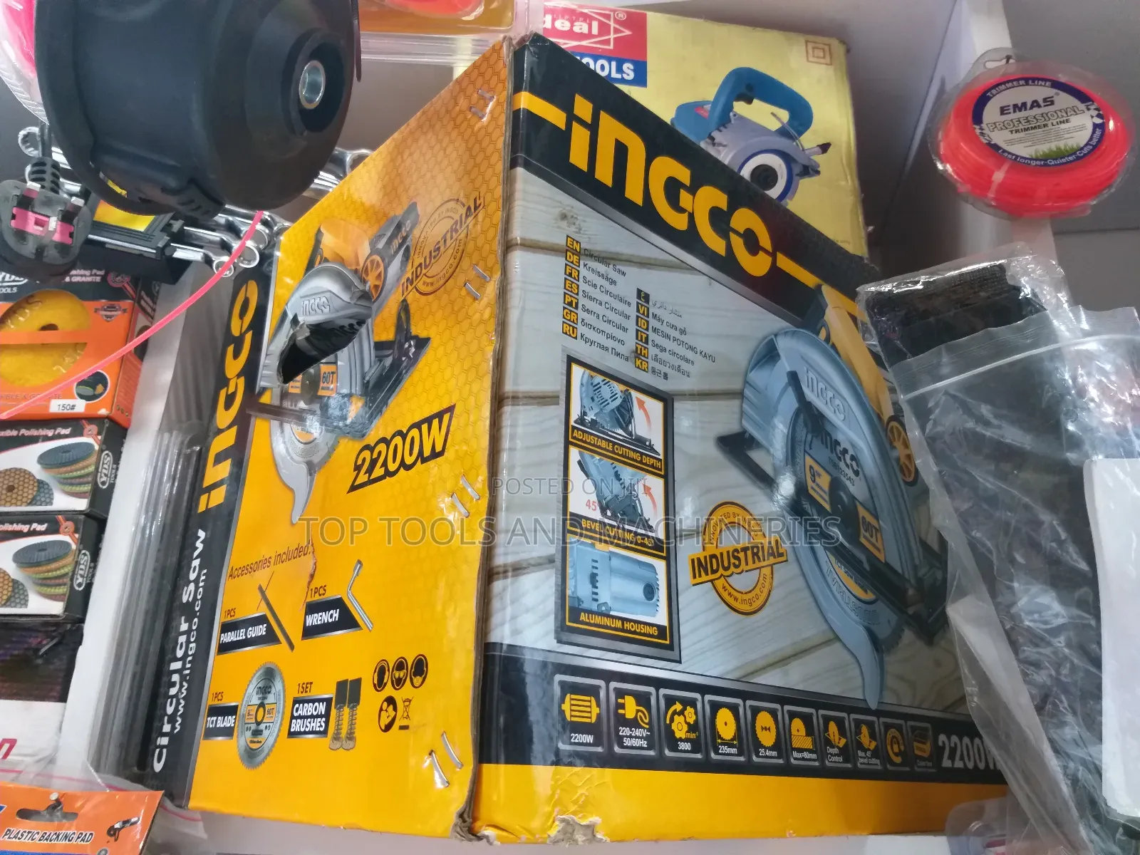 9 Inch Ingco 2200 Watts Circular Saw
