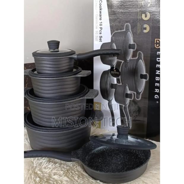 Edenburg Heavy Duty Cookware Set 10pcs