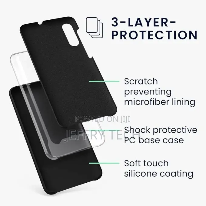 Cover Case Compatible With Samsung Galaxy A50 - TPU Silicone