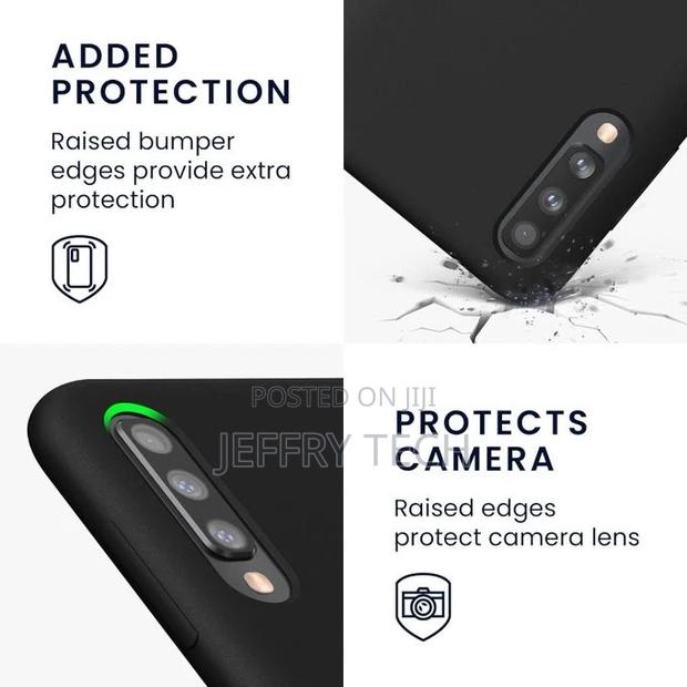 Cover Case Compatible With Samsung Galaxy A50 - TPU Silicone - thumbnail 3