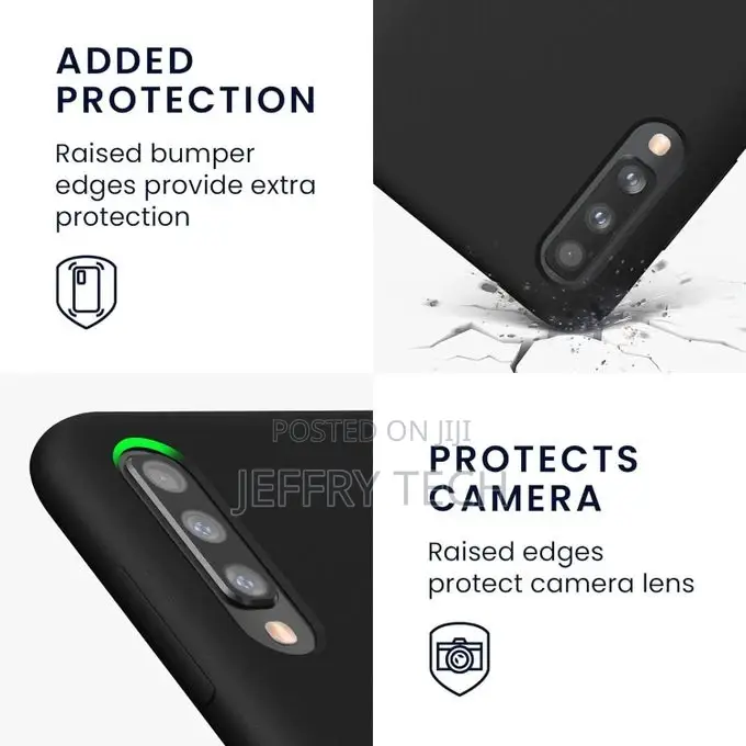 Cover Case Compatible With Samsung Galaxy A50 - TPU Silicone