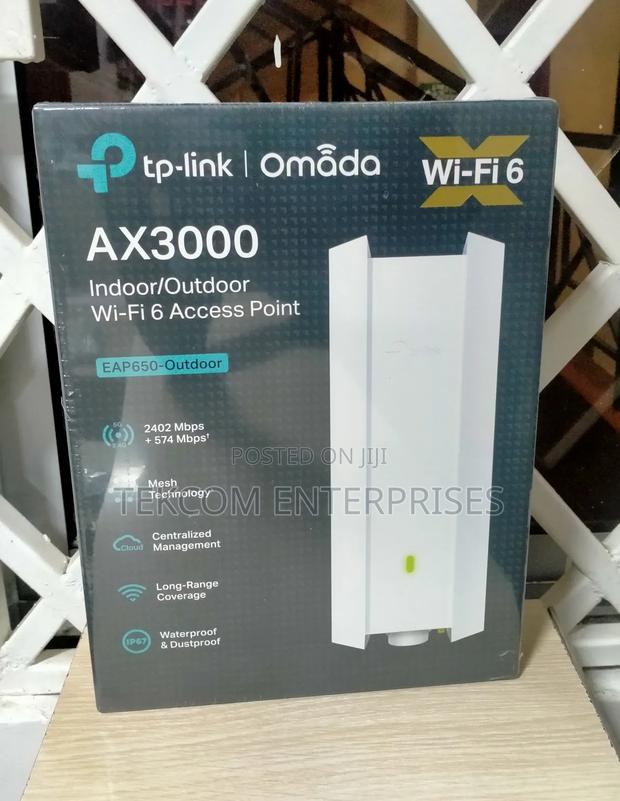 Tp-Link Ax3000 Indoor/Outdoor Wifi 6 - Tl-Eap650/ Eap650
