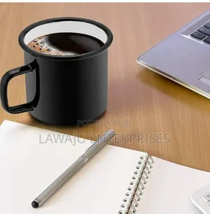 6pcs Black Ceramic Mug