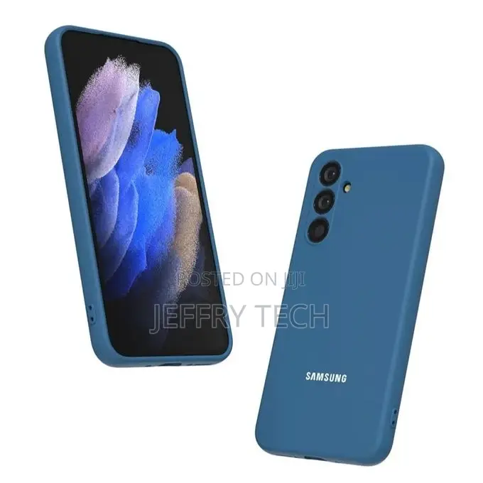 Samsung Galaxy A35 Blue Original Silicone Phone Case/ Cover
