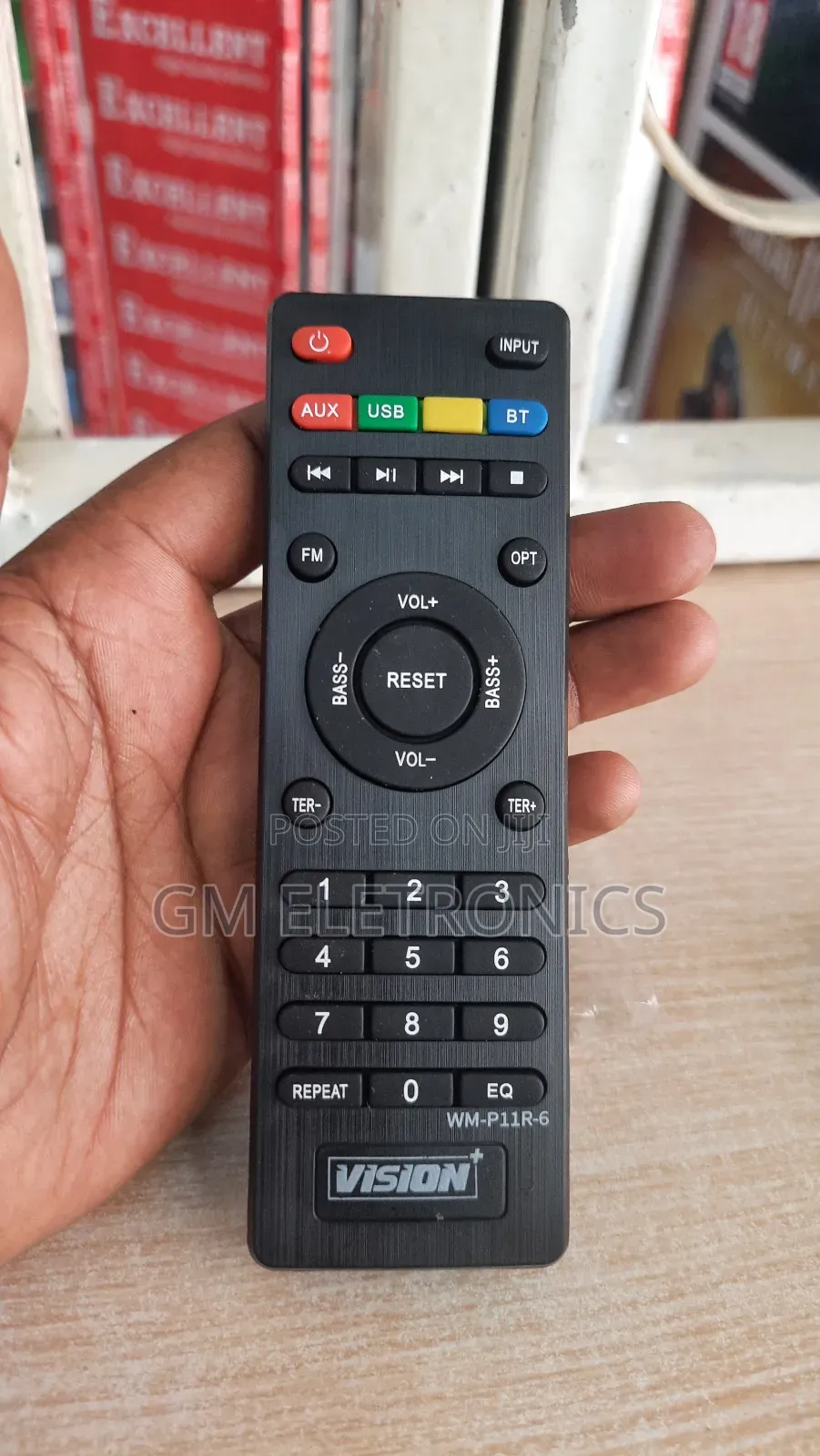 Vision+ Soundbar Replacement Remote Control. Free Batteries