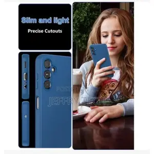 Samsung Galaxy A35 Blue Original Silicone Phone Case/ Cover