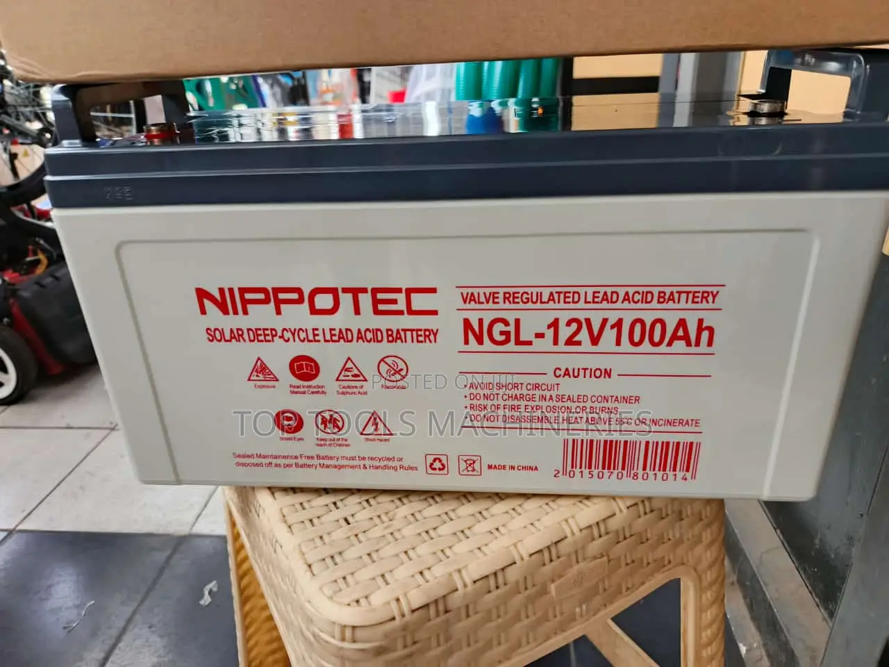 Nippotec 100ah 12V Brand New Battery
