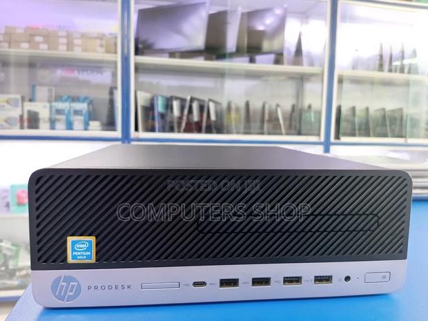 Desktop Computer HP ProDesk 600 G4 8GB Intel Pentium SSD 256GB - main view