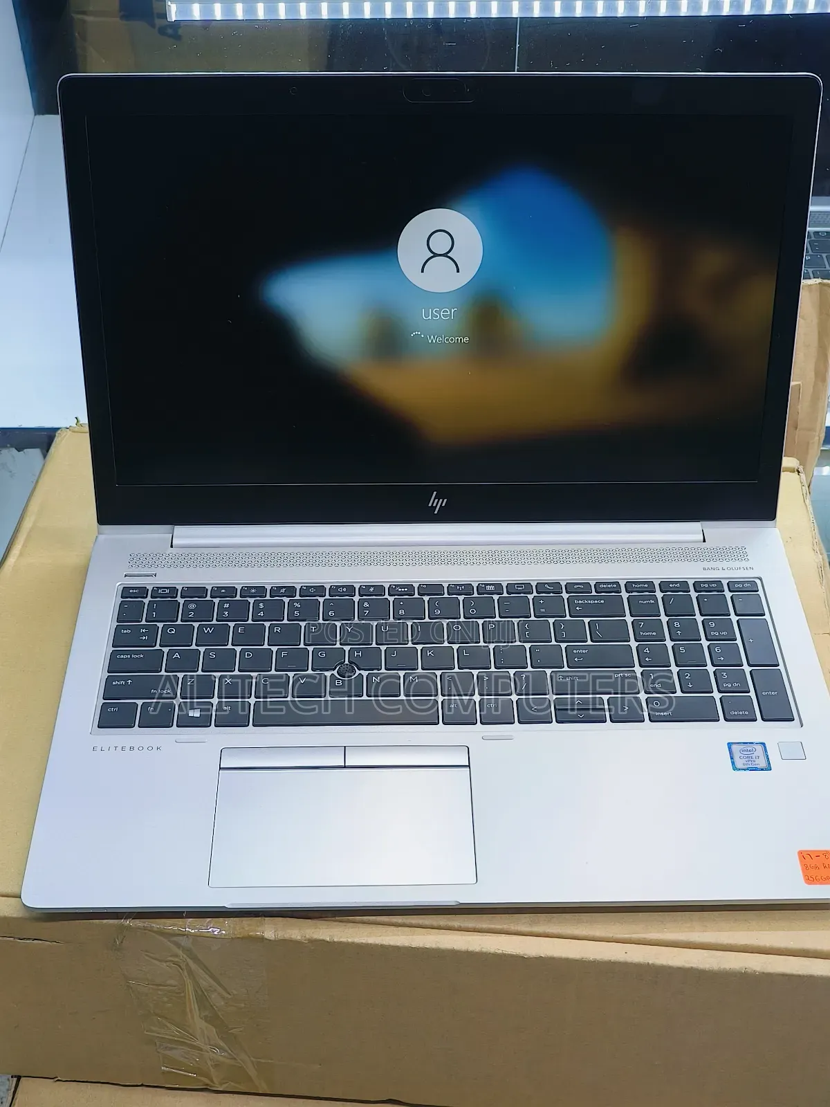 Laptop HP EliteBook 850 G5 8GB Intel Core I7 SSD 250GB