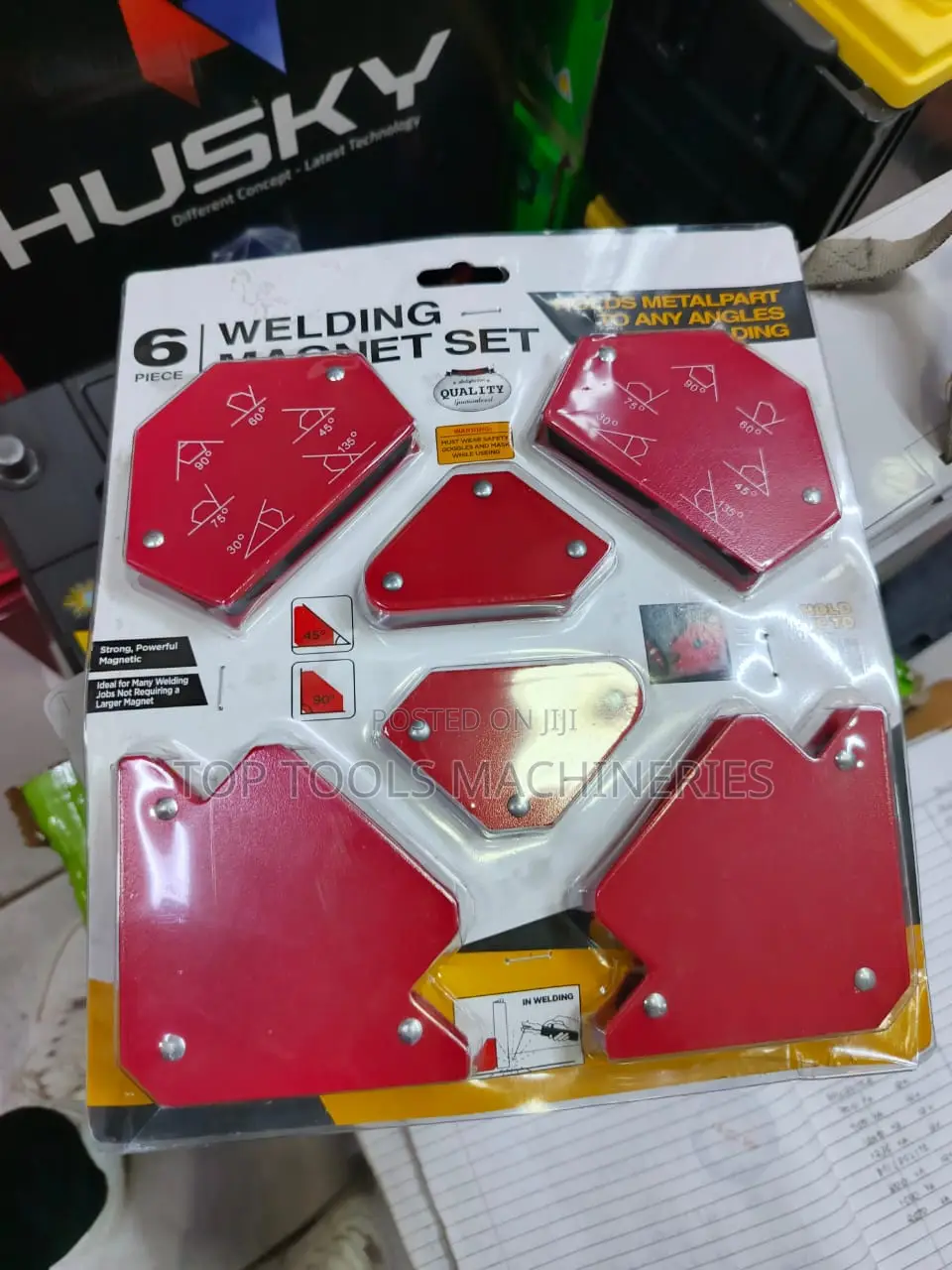 Welding Magnet Set 6 Piece