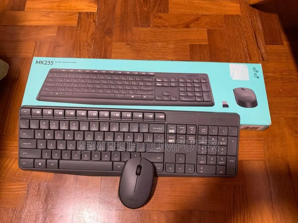 Logitech MK235 Wireless Keyboard and Mouse MK235 Combo
