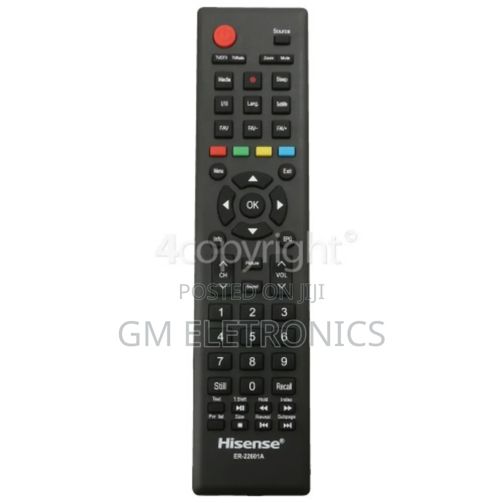Hisense H40M2100T ER-22601A TV Remote Control.